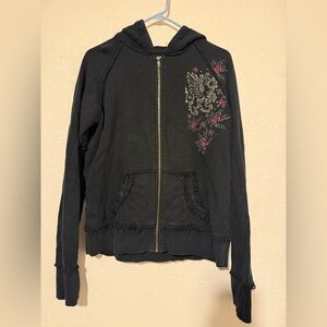 Hard Rock Cafe Hong Kong zip up hoodie ☠️